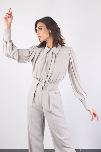 Camicia Corta Pattine Perla - 5