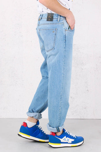Denim Regular Denim Chiaro - 4