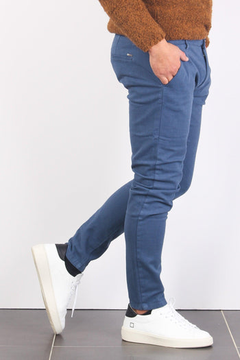 Chino Micro Puntinato Avio - 5