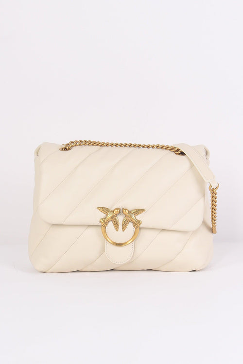 Tracolla Love Puff Big Nappa White