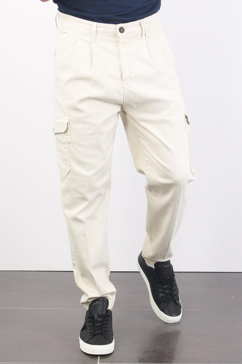 Pantalone Cargo Burro - 2