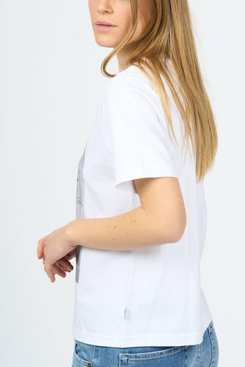T-shirt La Belle Vie Bianco Donna - 3