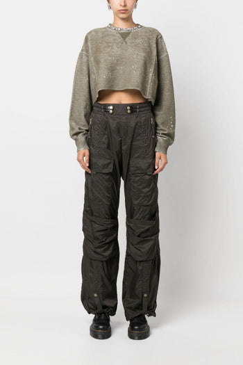 Felpa Donna crop - 4