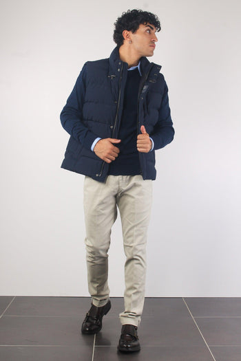 Smanicato Tasche Blu Navy - 4