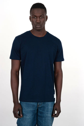 T-Shirt Cesar Cotone Blu Navy - 3