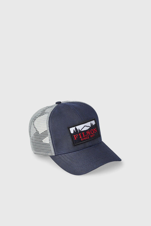 Cap Logger Mesh Cotone/Poliestere Blu Navy