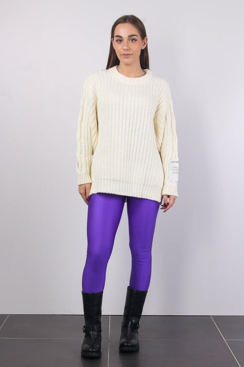 Emily Leggings Lycra Violetto - 1