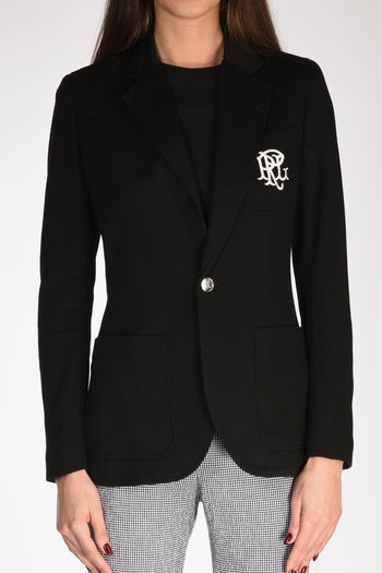 Blazer Jaquard Nero Donna - 3