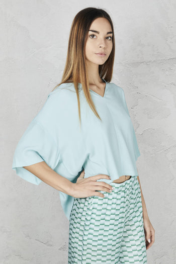 Maglia fluida in misto seta - 3