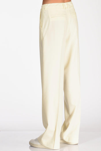 Pantalone Flanella Bianco Donna - 6