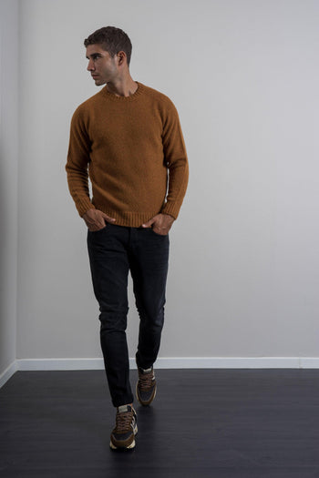Maglia Girocollo Arancione Uomo - 2