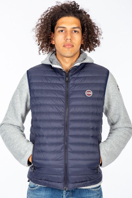 Smanicato Piuma Blu Uomo