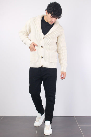 Cardigan Tasche Calce - 3