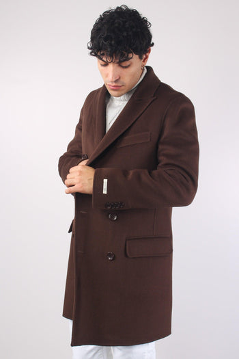 Gregorio Db Cappotto Doppiop Cioccolato - 7