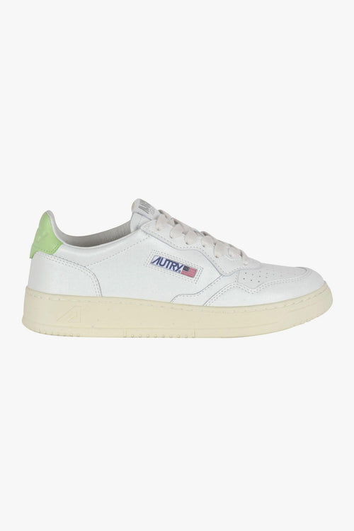 - Sneakers - 430072 - Bianco/Verde mela - 2