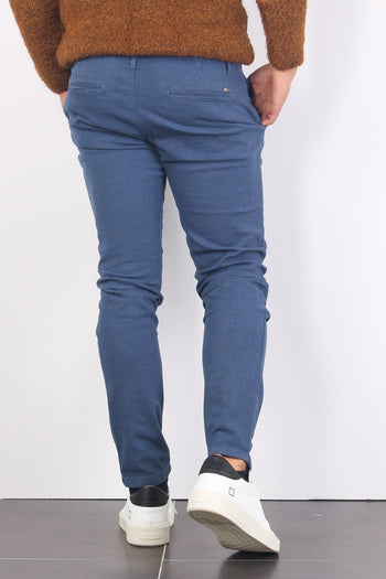 Chino Micro Puntinato Avio - 3