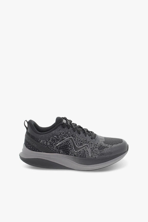 Sneakers HURACAN 3000 LACE UP M in tessuto e ecopelle nero e grigio