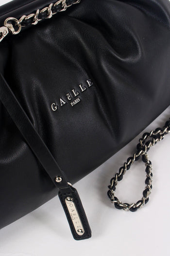 Maxi Pochette Liscia Nero - 7