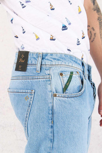 Denim Regular Denim Chiaro - 5