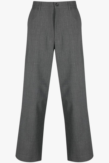 Pantalone Grigio Uomo Sartoriale Gamba Dritta - 5