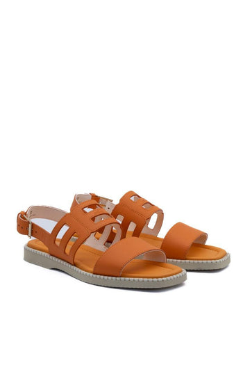 Sandalo Fascia Arancio Donna - 2