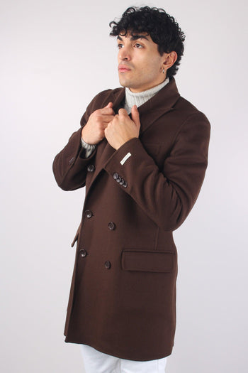 Gregorio Db Cappotto Doppiop Cioccolato - 5