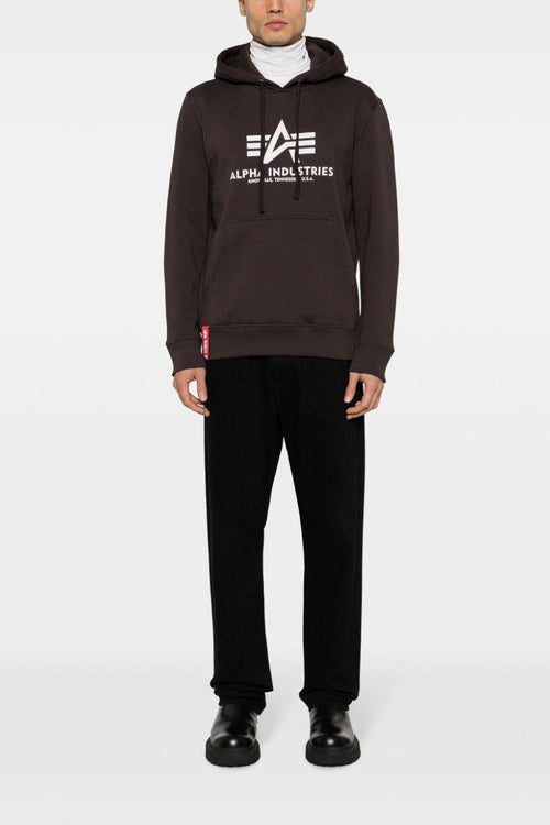 Industries Felpa Jersey Cotone/Poliestere Marrone