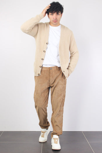 Cardigan Peloso Cammello - 3