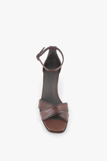 Sandalo 17163e Marrone Donna - 5