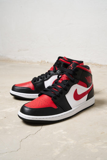 Sneakers 7818 Jordan 1 Mid Fire Red - 5