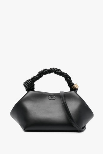 Borsa Nero Donna Manico Intrecciato - 5