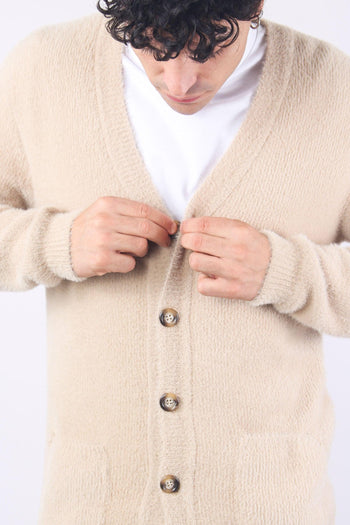 Cardigan Peloso Cammello - 7