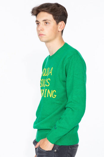 Saint Barth Maglia Emb Tequi Every 57 Verde Uomo - 4