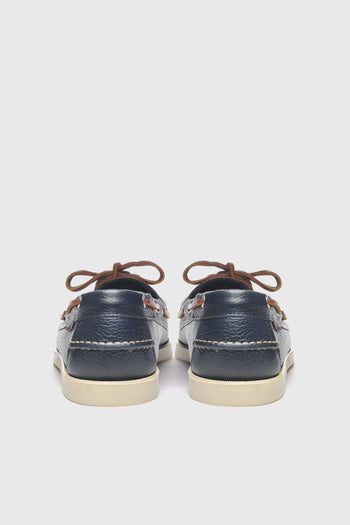 Mocassino Dockside Portland Pelle Blu Navy - 4