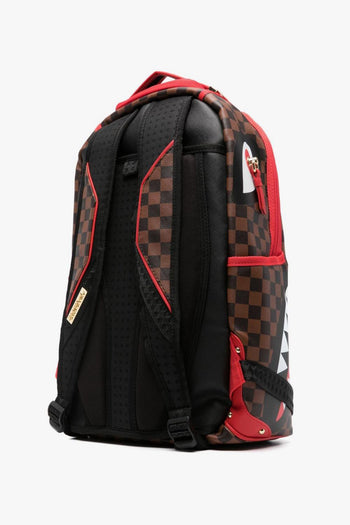 Zaino Rosso Uomo Bocca Dentata - 4
