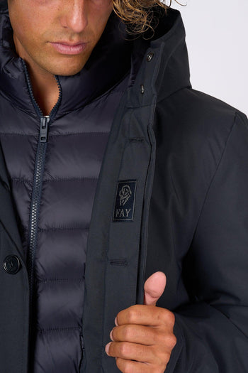 Piumino Morning Coat Blu Uomo - 2