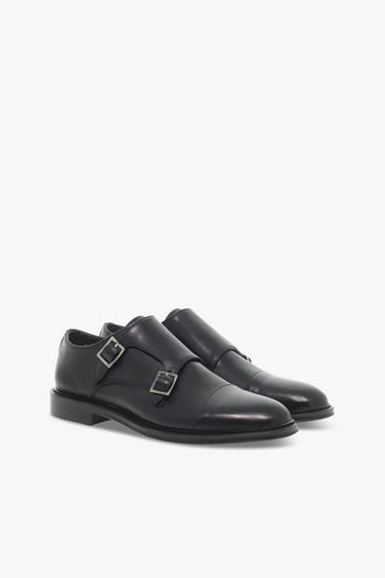 Senza stringhe STILE INGLESE in pelle nero - 5