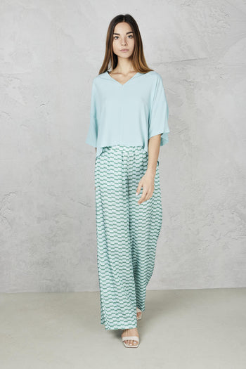 Maglia fluida in misto seta - 6