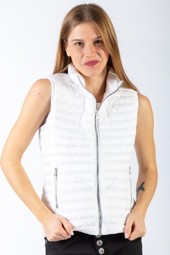 Gilet 100 grammi Bianco Donna - 4