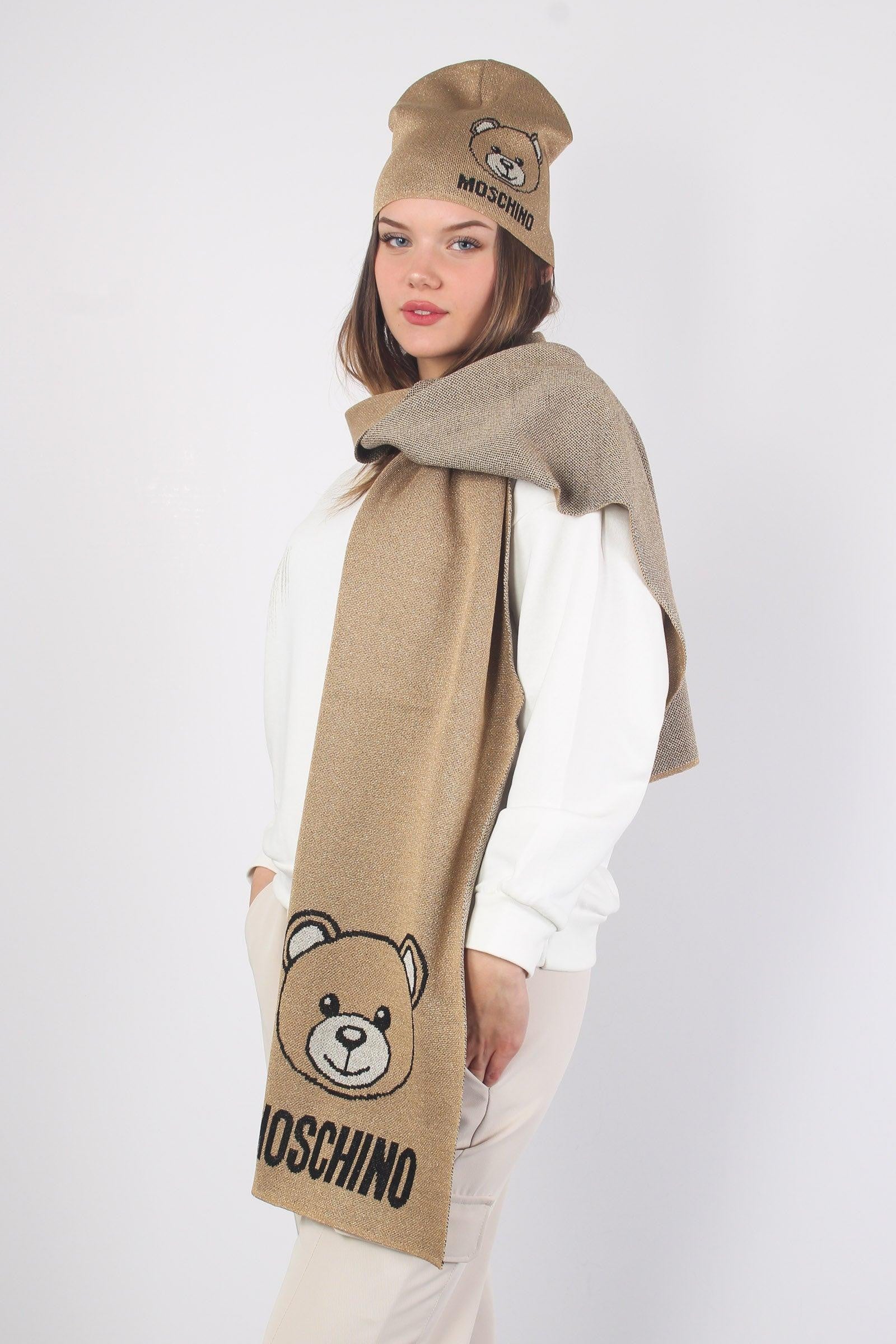 Teddy Bear Boutique Moschino Foulard Sciarpa Moschino Con Orso