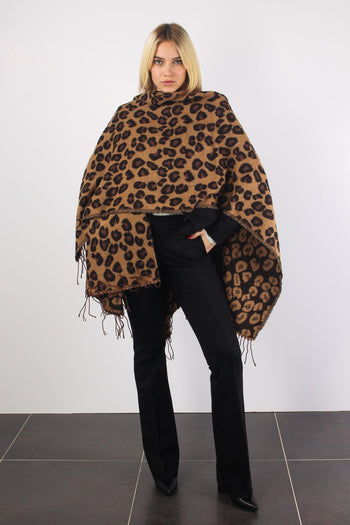 Poncho Jaquard Animalier - 4