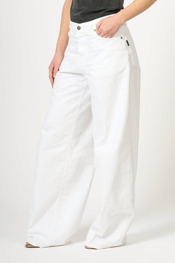 Jeans Bethany Bianco Donna - 5