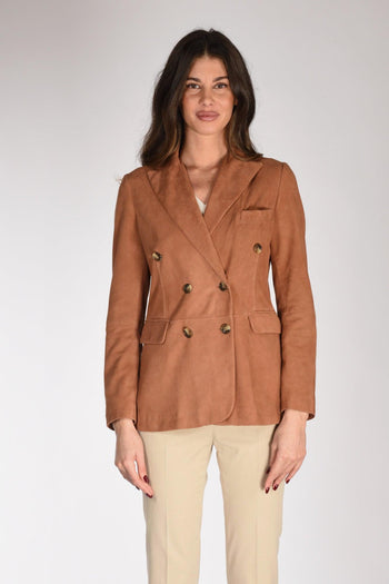 Giacca Lauren Beige Cuoio Donna - 2