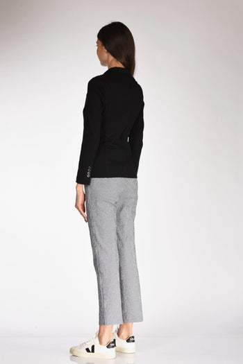 1901 Blazer Piquet Nero Donna - 5
