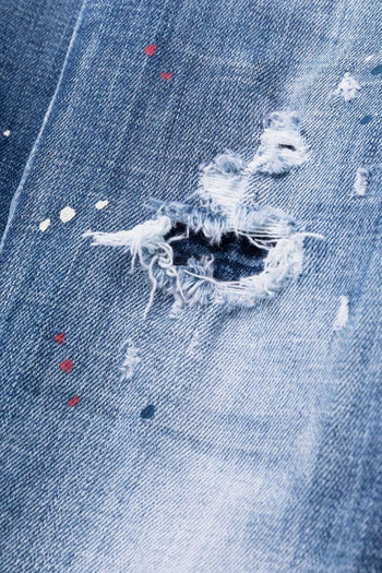 2 Jeans Blu Uomo - 4