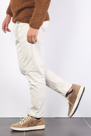Pantalone 5 Tasche Panna - 4