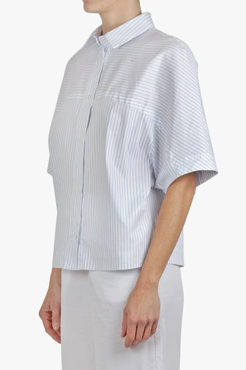 - Camicia - 430503 - Bianco/Azzurro - 4