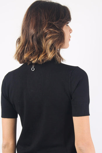 Diana Dolcevita Goccia Stras Black - 6