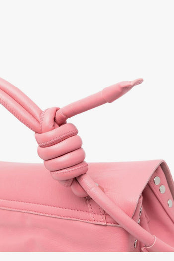 Borsa Rosa Donna Postina Piuma Knot S - 5