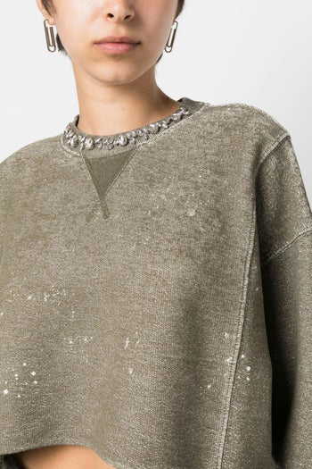 Felpa Donna crop - 2